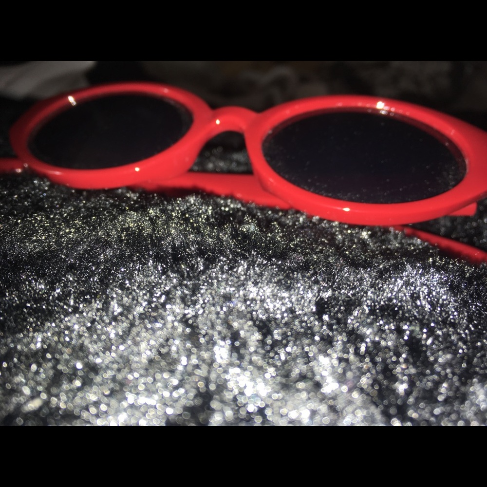 Red sunglasses